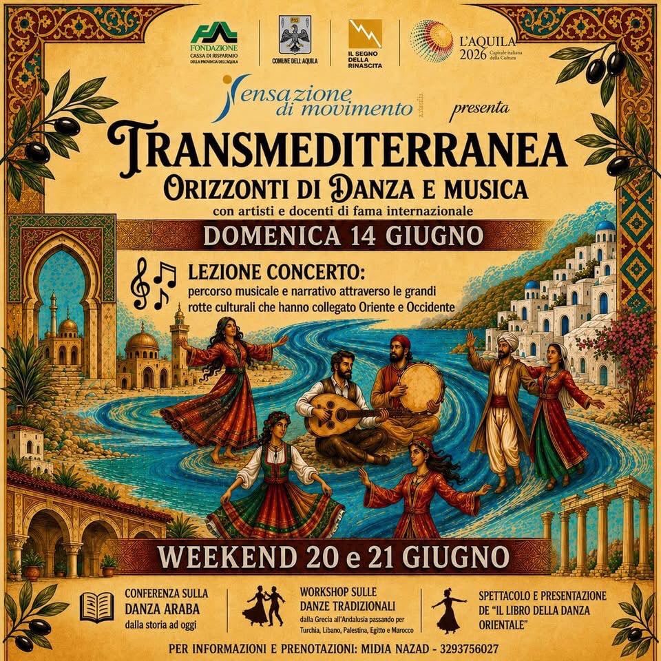 Presentazione della Seconda Edizione de “Il Libro della Danza Orientale” a L’Aquila